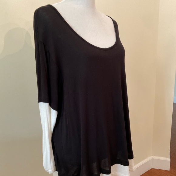 NWT Womens Three Dots Plus tunic shirt - Picture 5 of 8